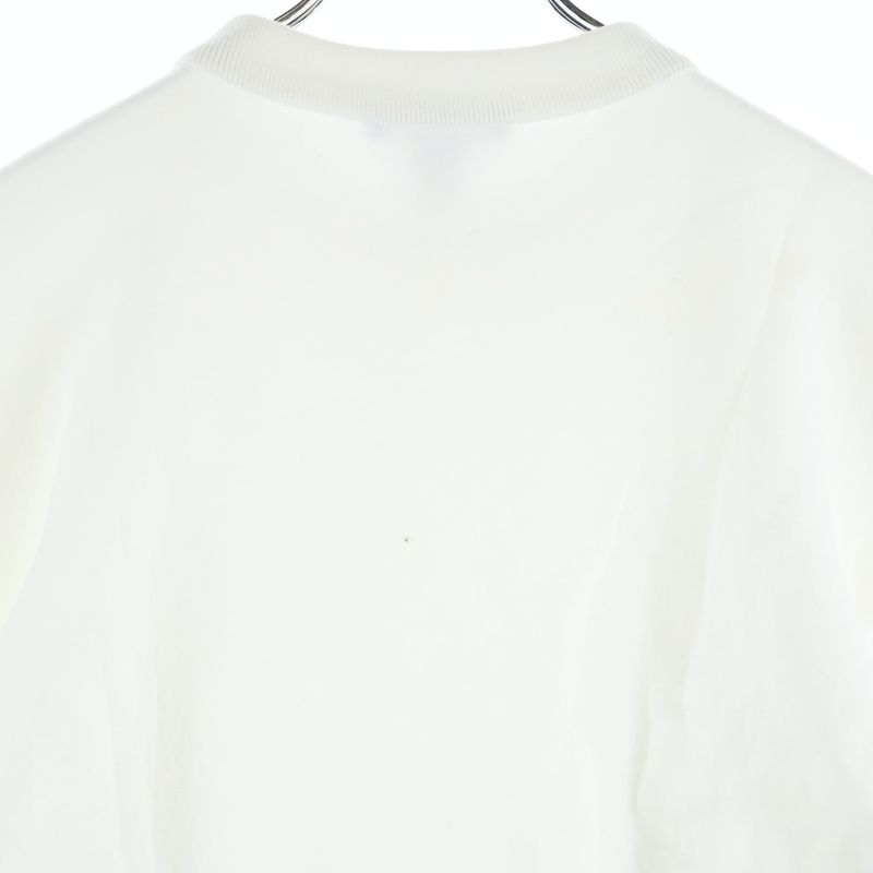 Louis Vuitton Circle Logo Print Sweat Dress Fed White