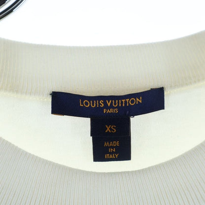 Louis Vuitton Circle Logo Print Sweat Dress Fed White