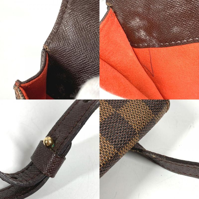 Louis Vuitton Shoulder Bag Pimlico Damier Canvas Ebene Brown