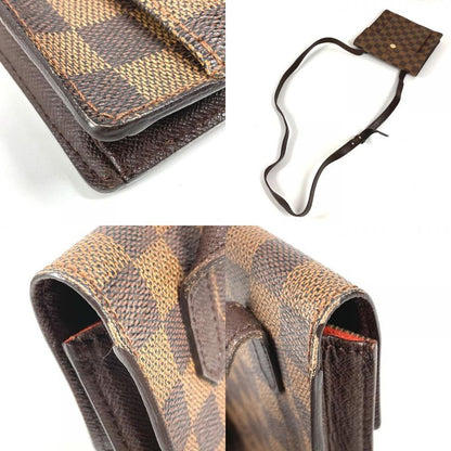 Louis Vuitton Shoulder Bag Pimlico Damier Canvas Ebene Brown
