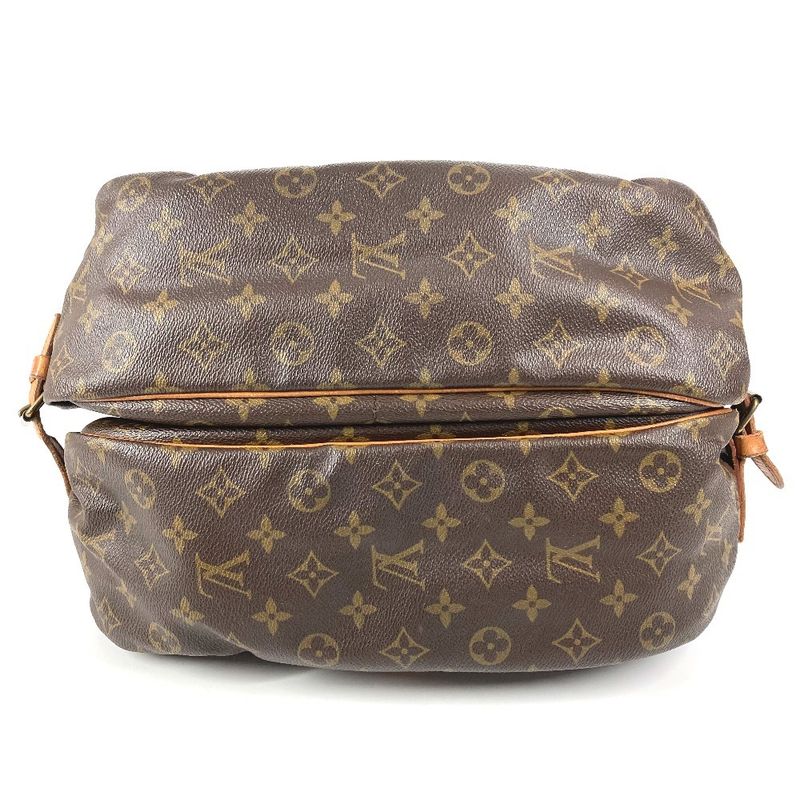 Louis Vuitton Shoulder Bag Saumur 35 Monogram Canvas Brown