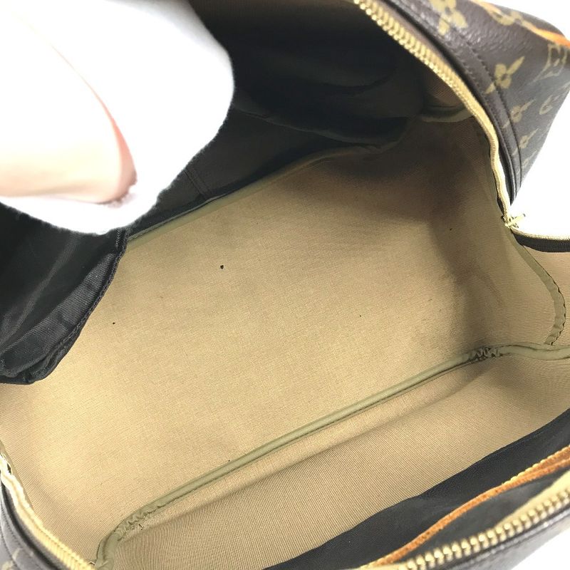 Louis Vuitton Handbag Evasion Monogram Canvas Brown