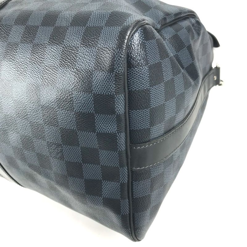 Louis Vuitton Boston Bag Keepall Bandouliere 45 Damier Ecobalt Canvas