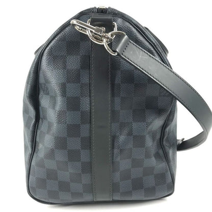 Louis Vuitton Boston Bag Keepall Bandouliere 45 Damier Ecobalt Canvas