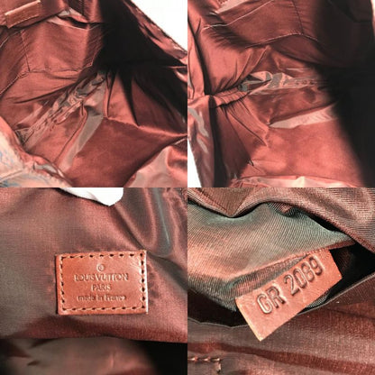 Louis Vuitton Shoulder Bag Cabas Escapade Leather Nylon Brown
