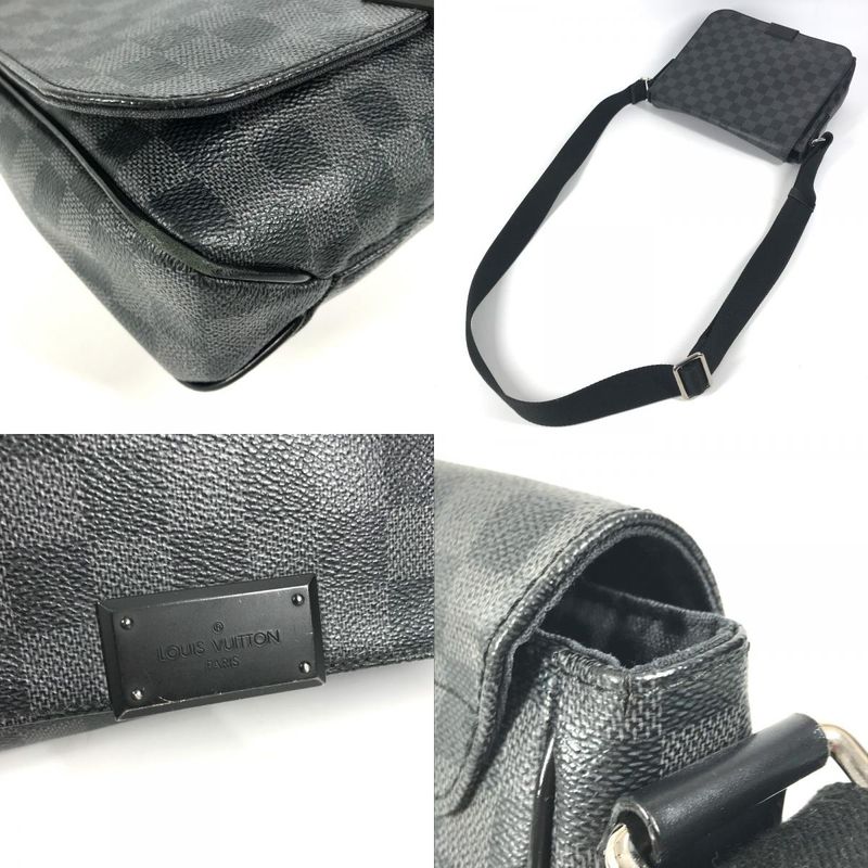 Louis Vuitton Shoulder Bag District PM Damier Graphite