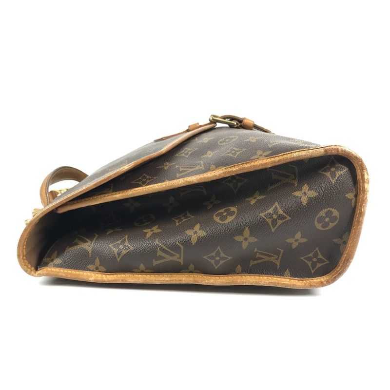 Louis Vuitton Handbag Beverly Monogram Canvas Brown