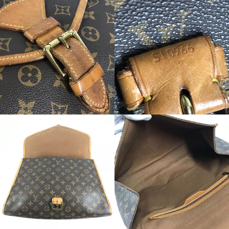 Louis Vuitton Handbag Beverly Monogram Canvas Brown