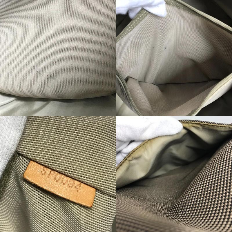 Louis Vuitton Boston Bag Akatan Damier Geant Canvas Khaki