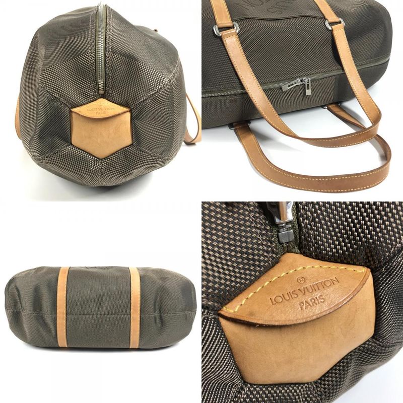 Louis Vuitton Boston Bag Akatan Damier Geant Canvas Khaki