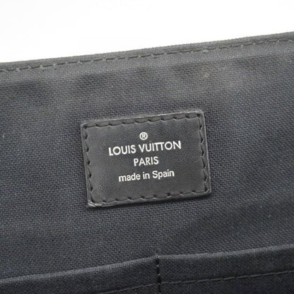 Louis Vuitton Shoulder Bag Damier Graphite District MM Black