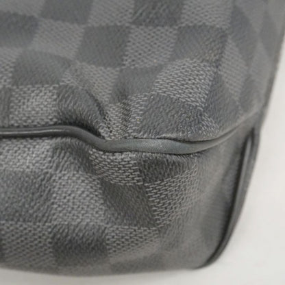 Louis Vuitton Shoulder Bag Damier Graphite District MM Black