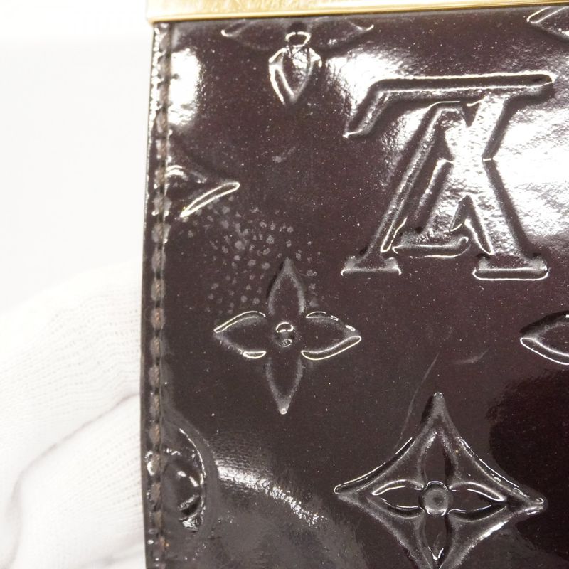 Louis Vuitton Shoulder Bag Vernis Clutch Ana Amaranth