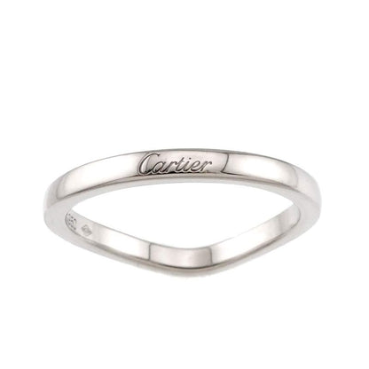 Cartier Ballerina Cab 48 Ring Width Pt Platinum