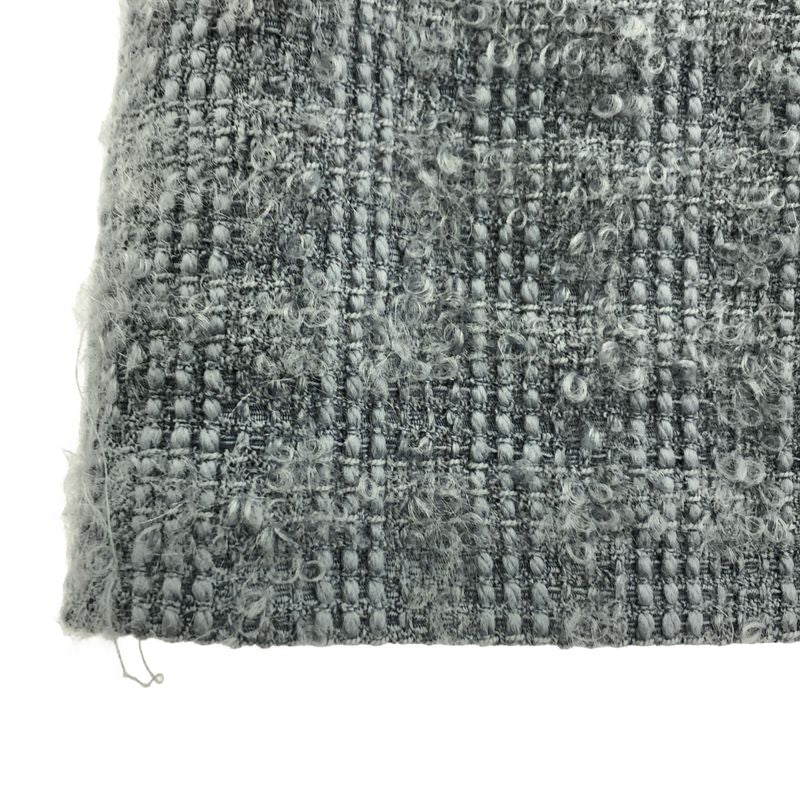 Gucci Loop Tweed Mini Skirt 8 Light Blue
