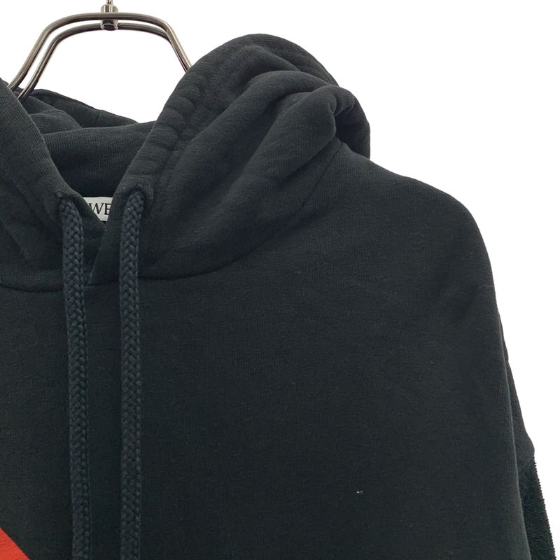 Loewe Pump Hoodie Relaxed Fit Print Hooded Jacket S Black Red