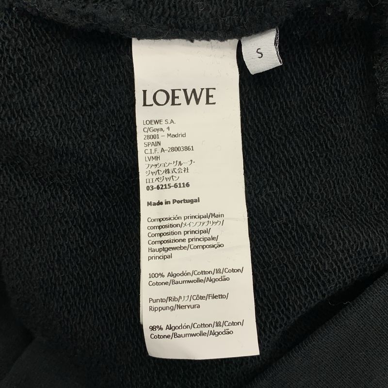 Loewe Pump Hoodie Relaxed Fit Print Hooded Jacket S Black Red
