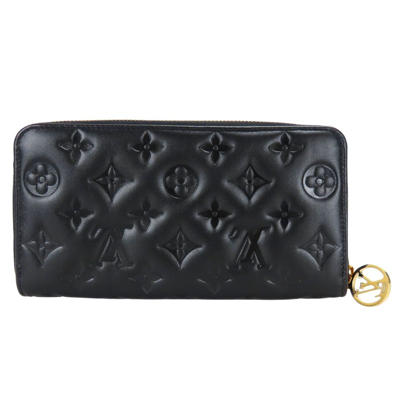 Louis Vuitton Wallet Zippy Coussin Leather