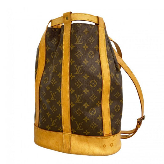 Louis Vuitton Shoulder Bag Monogram Randonnee PM Brown