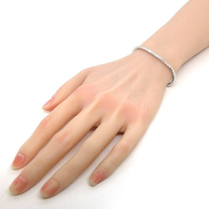 Cartier Bracelet Lanier Logo 18K White Gold 16