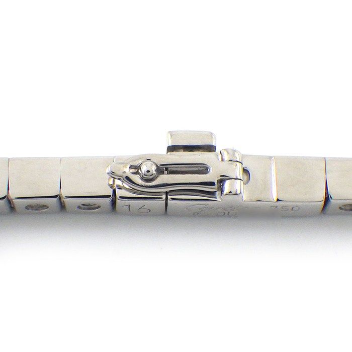 Cartier Bracelet Lanier Logo 18K White Gold 16