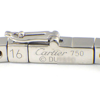 Cartier Bracelet Lanier Logo 18K White Gold 16