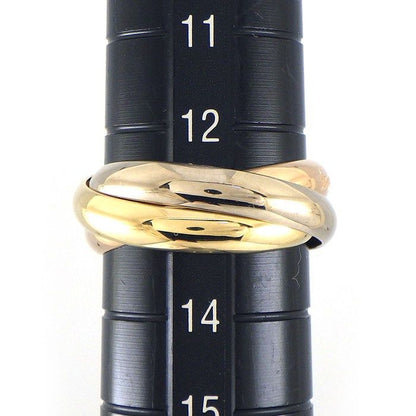 Cartier Ring Trinity Three Color 18K Pink Gold 18K White Yellow