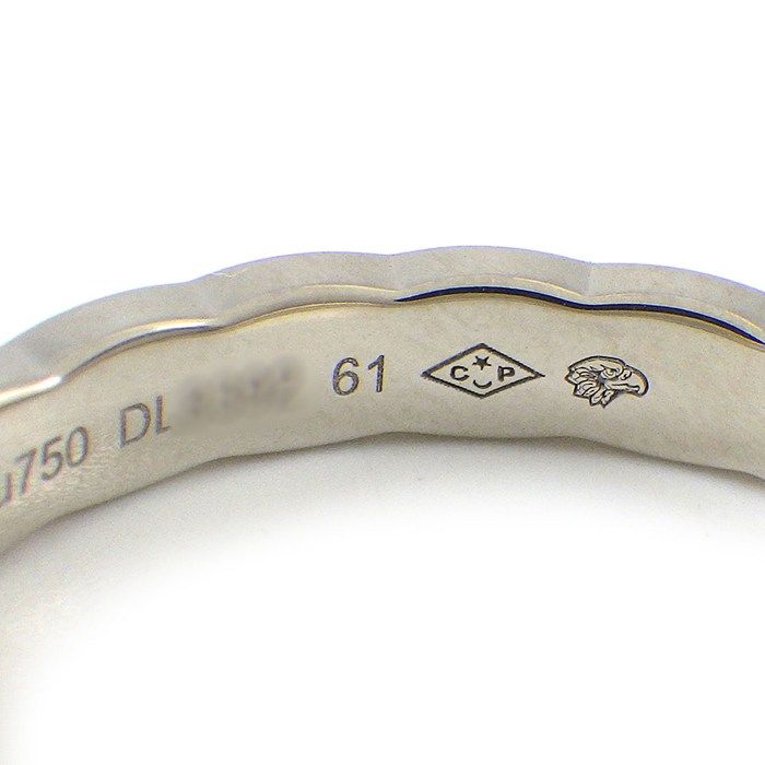 Chanel Ring Coco Crush Mini Quilted 18K White Gold