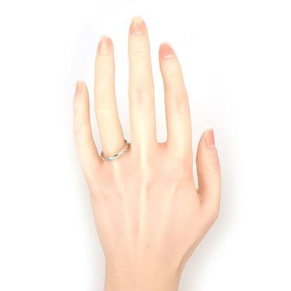 Chanel Ring Coco Crush Mini Quilted 18K White Gold
