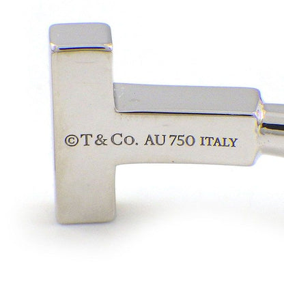 Tiffany & Co. Bangle T Wire 18K White Gold M