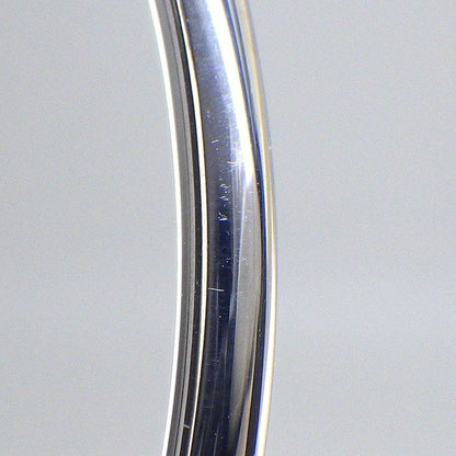 Tiffany & Co. Bangle T Wire 18K White Gold M
