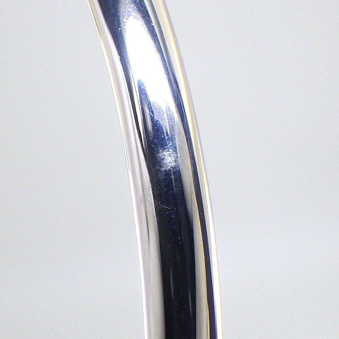 Tiffany & Co. Bangle T Wire 18K White Gold M