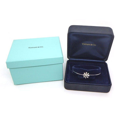Tiffany & Co. Bangle Daisy Flower Motif Diamond
