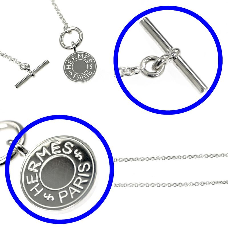 Hermes Necklace Amulet Series Exlibris Pendant Silver