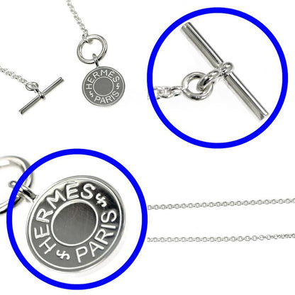 Hermes Necklace Amulet Series Exlibris Pendant Silver