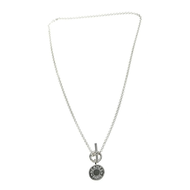 Hermes Necklace Amulet Series Exlibris Pendant Silver