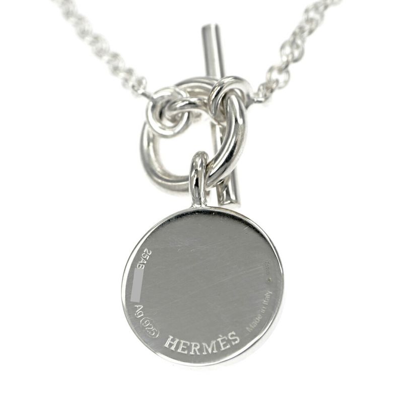 Hermes Necklace Amulet Series Exlibris Pendant Silver
