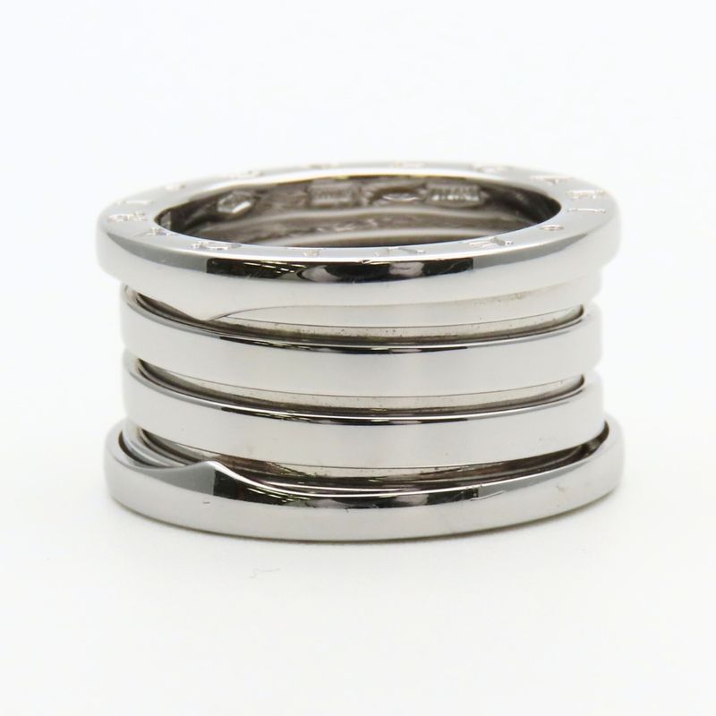Bvlgari Ring Bands 51 18K White Gold