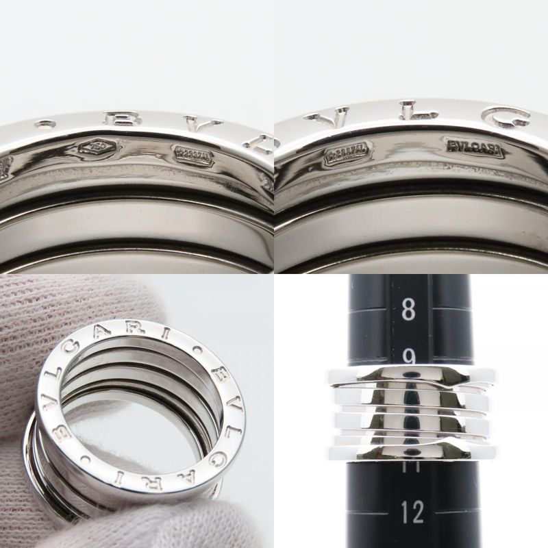 Bvlgari Ring Bands 51 18K White Gold