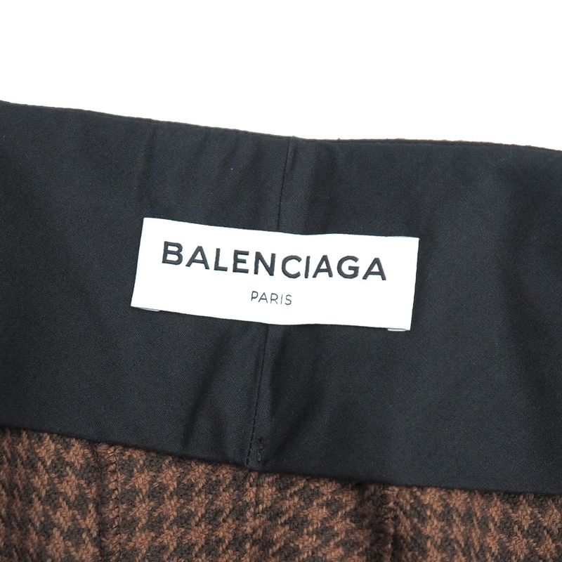 Balenciaga Pants 34 Houndstooth High Waist