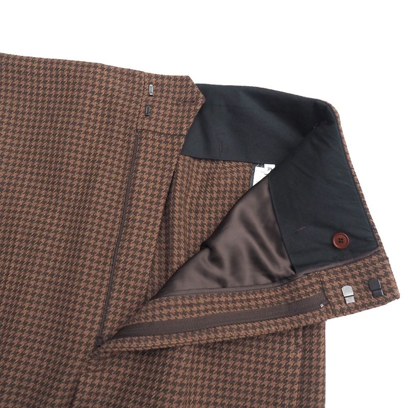 Balenciaga Pants 34 Houndstooth High Waist