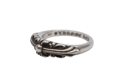 Chrome Hearts Baby Classic Floral Black Sling Ring 925 Sterling Silver — view 3