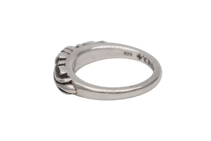 Chrome Hearts Baby Classic Floral Black Sling Ring 925 Sterling Silver — view 6