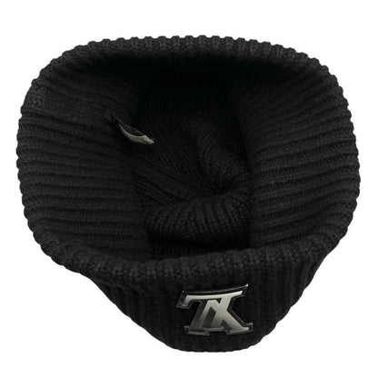 Louis Vuitton Knit Hat Bonnet LV Ahead Cashmere LV Logo Black