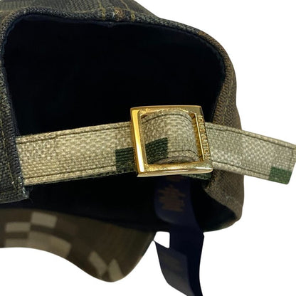Louis Vuitton Damoflage Cap Cotton Green