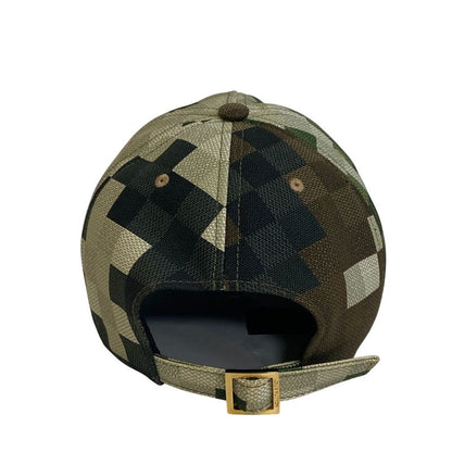 Louis Vuitton Damoflage Cap Cotton Green