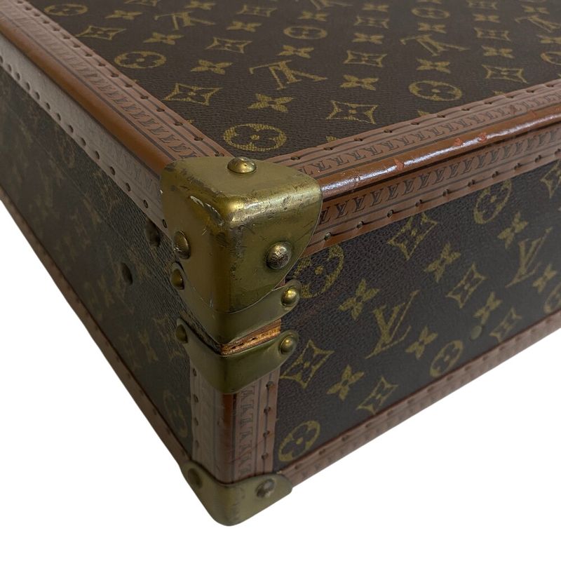 Louis Vuitton Travel Purse Hard Case Carry Travel Trunk Bisten 55