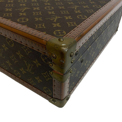 Louis Vuitton Travel Purse Hard Case Carry Travel Trunk Bisten 55