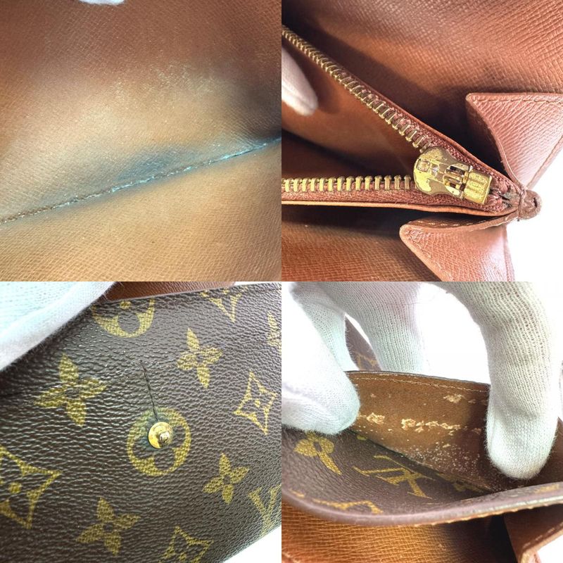 Louis Vuitton Pochette Porte Monnaie Cles Trifold Wallet