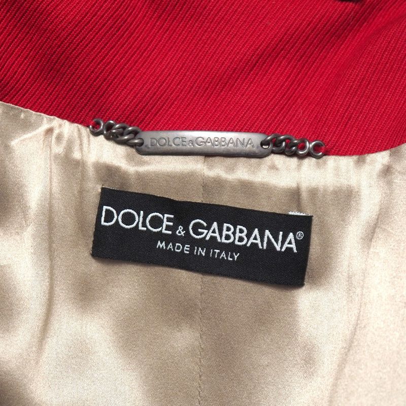 Dolce & Gabbana Coat 40 Napoleon